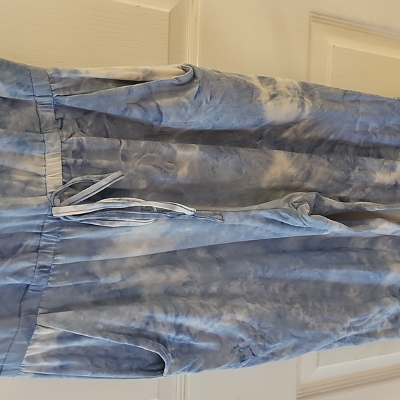 Prettygarden Sz S Blue Tie-Dye Jumpsuit - Picture 3 of 9